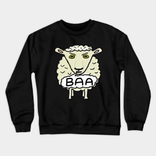 Baa Sheep Crewneck Sweatshirt